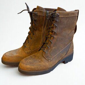 Timberland Gracelyn Waterproof Mid Lace Side-Zip Boot Women's size 9